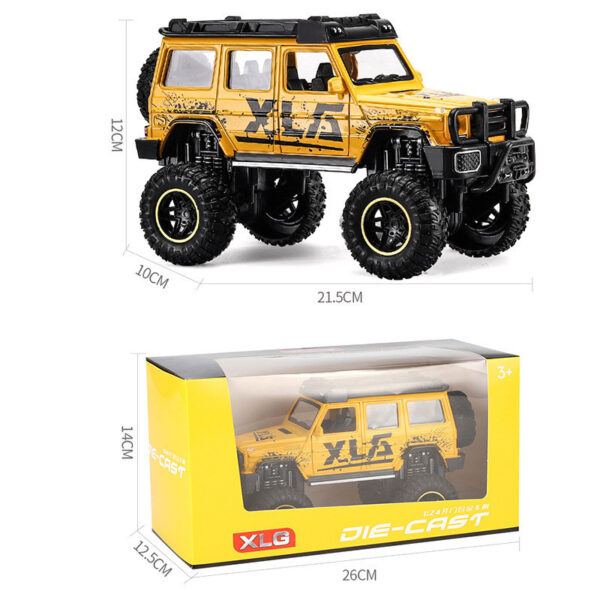 Simulation Alloy Car Model Modified Version  Off-road Car Model Toy - Image 3