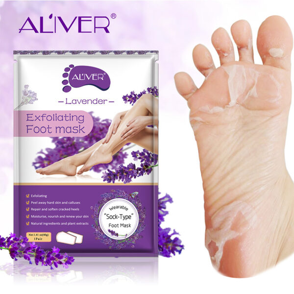 ALIVER Foot Mask Rose Foot Mask - Image 5